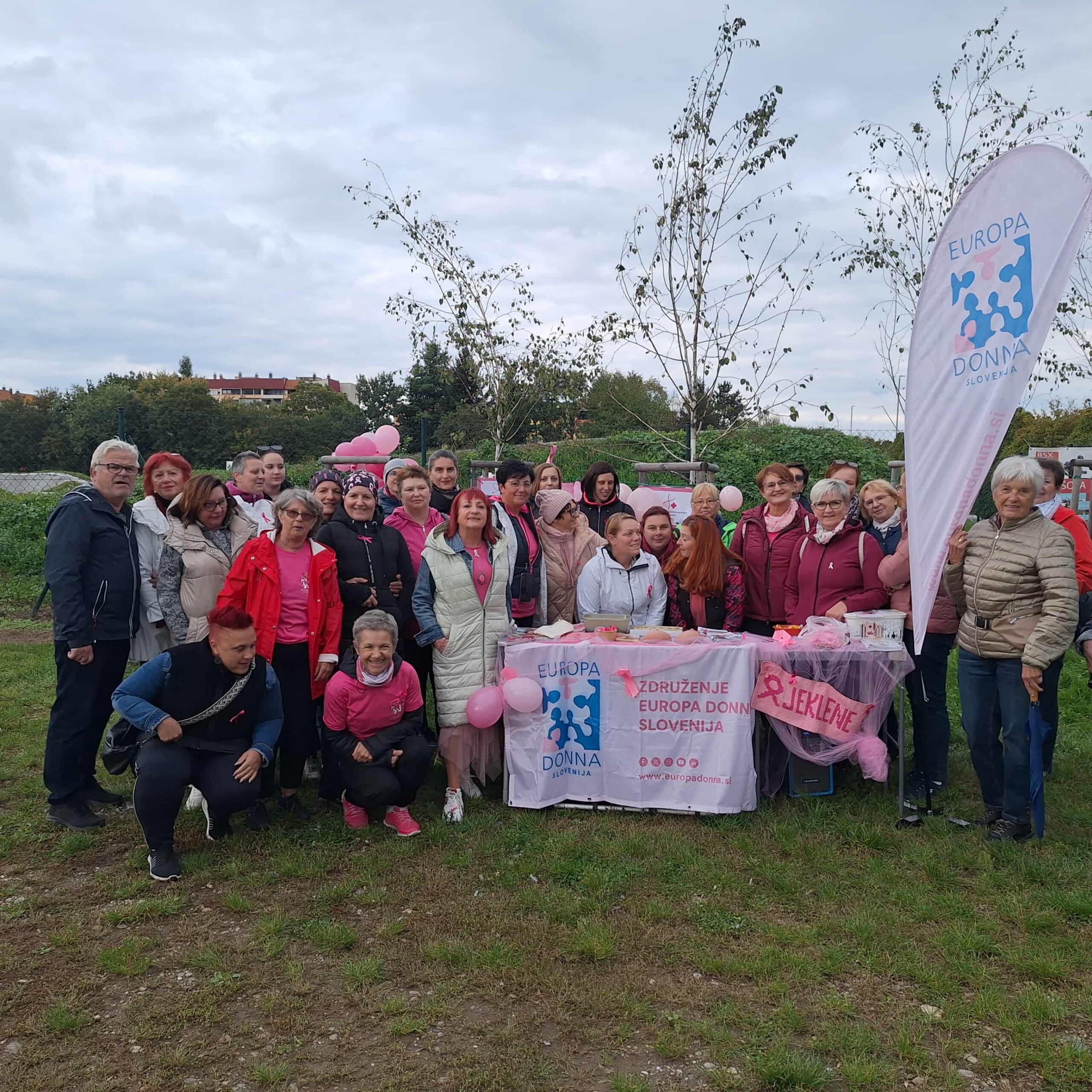 Pink October in Maribor: walk along the Pekrski stream for women’s health
