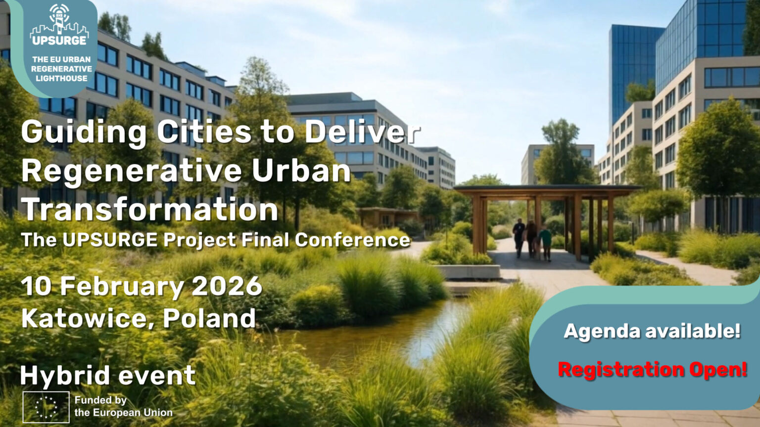 UPSURGE Final Conference – Guiding Cities to Deliver Regenerative Urban ...